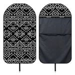 Black Ethnic Aztec Pattern Print Waterproof Car Seat Cover