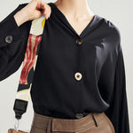 Black Fried Egg And Bacon Pattern Print Bag Strap