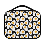 Black Fried Eggs Pattern Print Classic Bible Case