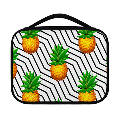 Black Geometric Pineapple Pattern Print Classic Bible Case