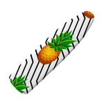 Black Geometric Pineapple Pattern Print Ironing Board Cover