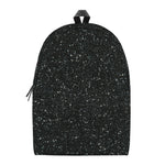 Black Glitter Artwork Print (NOT Real Glitter) Backpack