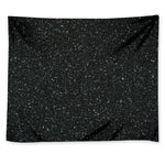 Black Glitter Artwork Print (NOT Real Glitter) Tapestry
