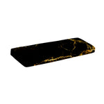 Black Gold Marble Print Piano Keyboard Cover