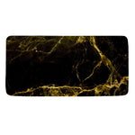Black Gold Marble Print Towel