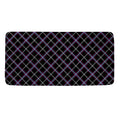 Black Grey Blue And Pink Tartan Print Towel