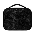 Black Grey Dark Marble Print Classic Bible Case