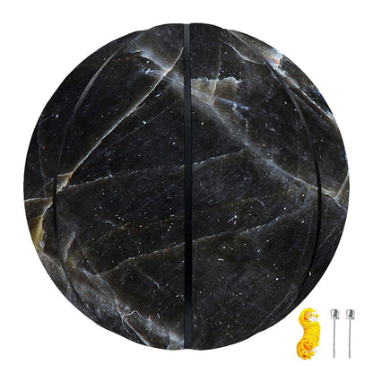 Black Grey Marble Print Basketball