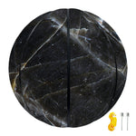 Black Grey Marble Print Basketball
