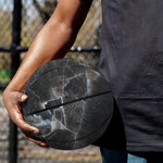 Black Grey Marble Print Basketball