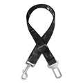 Black Grey Marble Print Dog Seat Belt