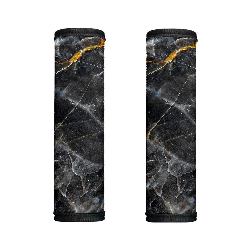 Black Grey Marble Print Handle Covers
