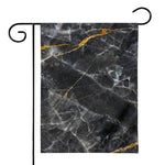 Black Grey Marble Print House Flag