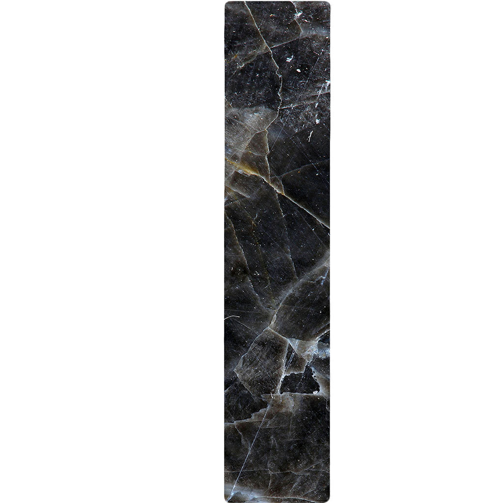 Black Grey Marble Print Table Runner