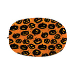 Black Halloween Pumpkin Pattern Print Car Side Mirror Covers