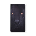 Black Jaguar Print Baby Crib Sheet
