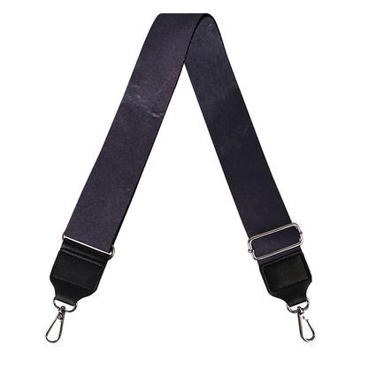 Black Jaguar Print Bag Strap
