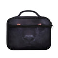 Black Jaguar Print Briefcase Bible Bag