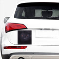 Black Jaguar Print Car Sticker