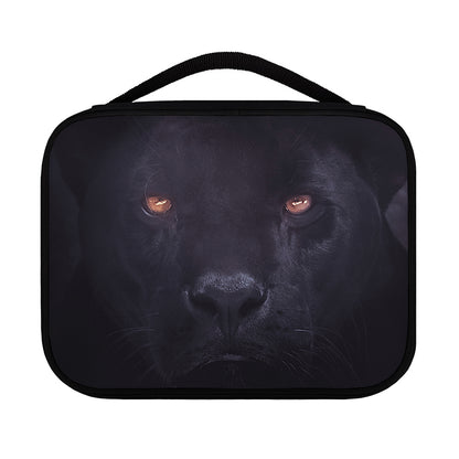 Black Jaguar Print Classic Bible Case