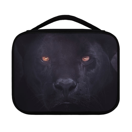 Black Jaguar Print Classic Bible Case