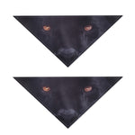 Black Jaguar Print Dog Bandana