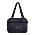 Black Jaguar Print Double Strap Bible Bag