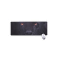 Black Jaguar Print Extended Mouse Pad