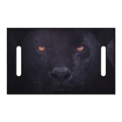 Black Jaguar Print Golf Cart Seat Cover