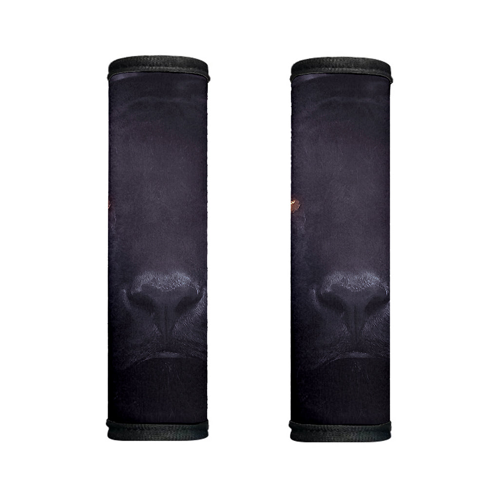 Black Jaguar Print Handle Covers