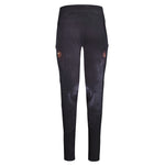 Black Jaguar Print High-Waisted Pocket Leggings