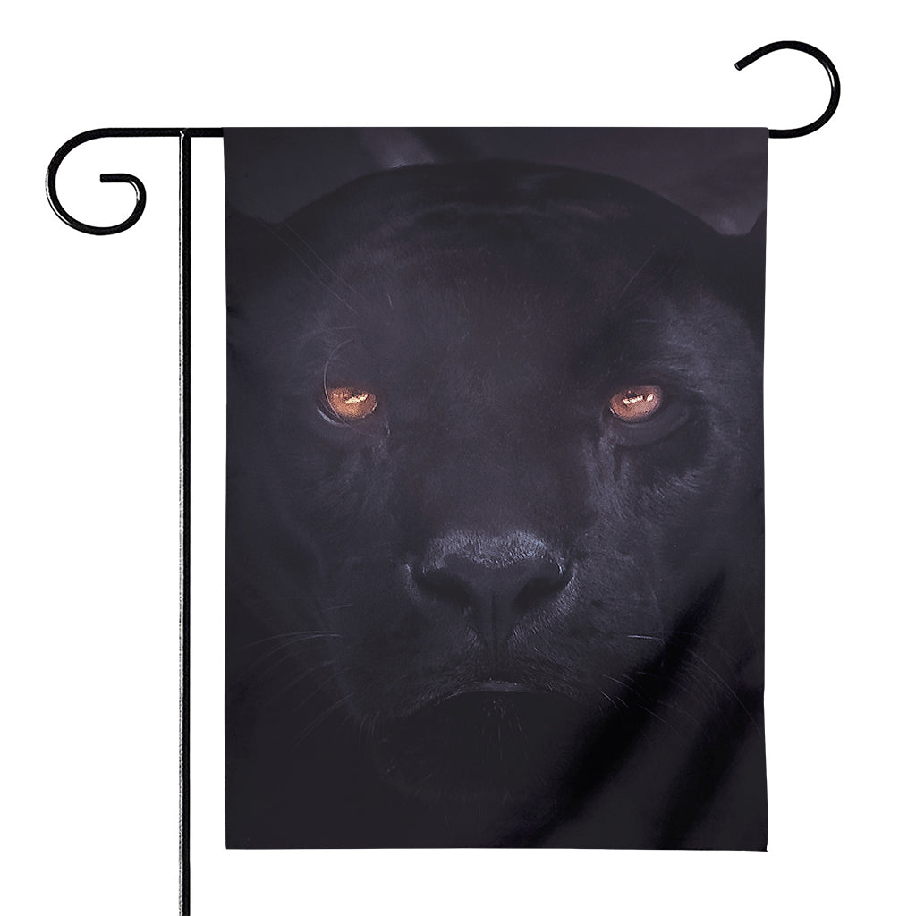 Black Jaguar Print House Flag