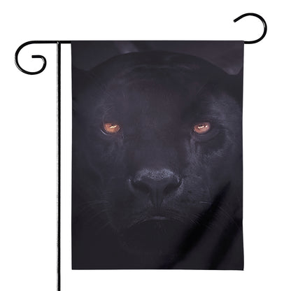 Black Jaguar Print House Flag