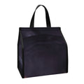 Black Jaguar Print Insulated Lunch Tote