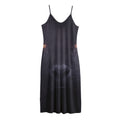 Black Jaguar Print Jersey Midi Cami Dress