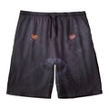 Black Jaguar Print Men's Swim Trunks