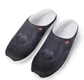 Black Jaguar Print Mesh Casual Shoes
