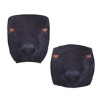 Black Jaguar Print Office Chair Cover