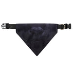 Black Jaguar Print Over The Collar Dog Bandana