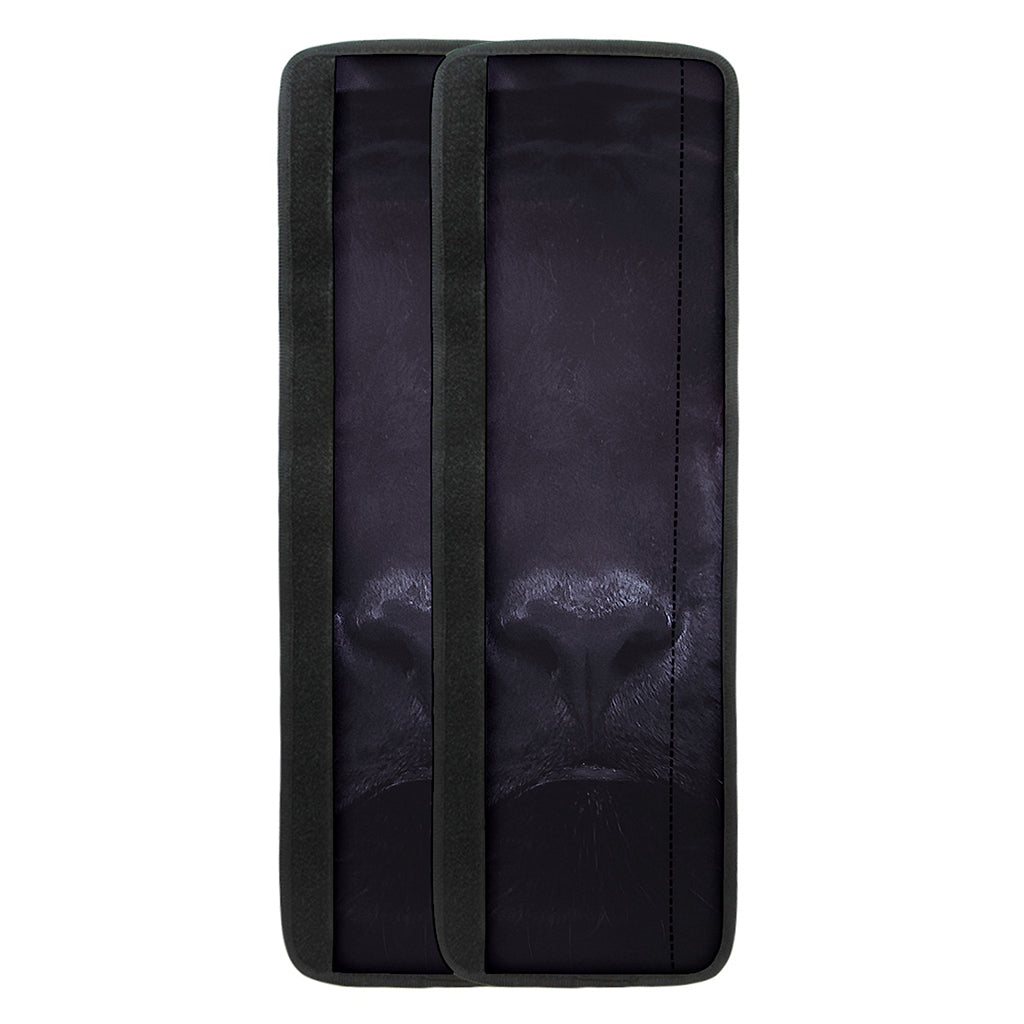 Black Jaguar Print Refrigerator Handle Covers