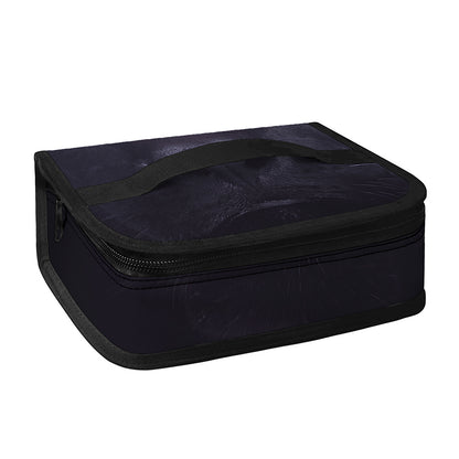 Black Jaguar Print Small Lunch Bag