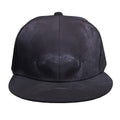 Black Jaguar Print Snapback Cap