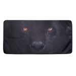 Black Jaguar Print Towel