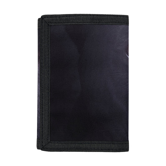 Black Jaguar Print Trifold Wallet