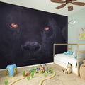 Black Jaguar Print Wall Sticker