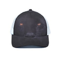 Black Jaguar Print White Mesh Trucker Hat