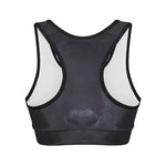 Black Jaguar Print Women's Sports Bra