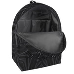 Black Kaleidoscope Print Backpack