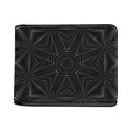 Black Kaleidoscope Print Bifold Wallet