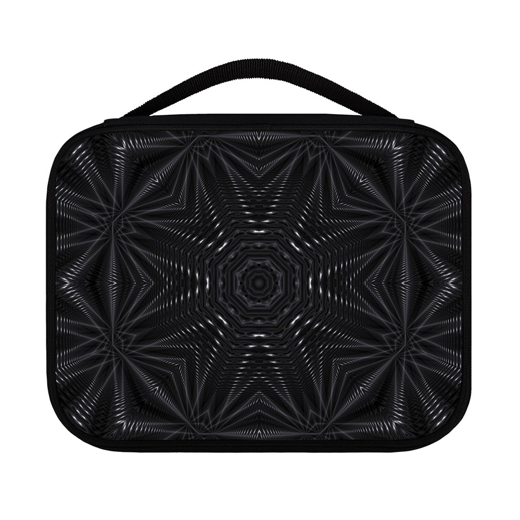 Black Kaleidoscope Print Classic Bible Case